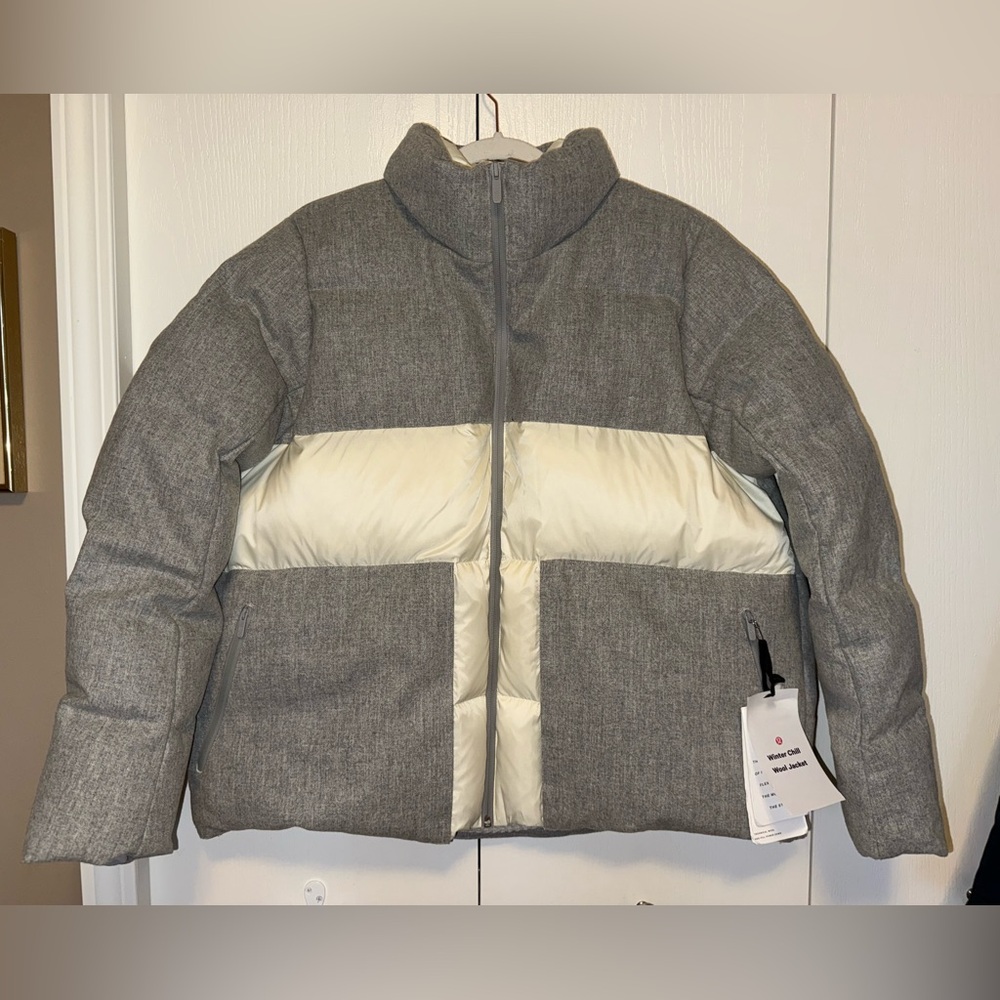 Lululemon Brand New Winter Chill Wool Jacket - Picture 1 of 16
